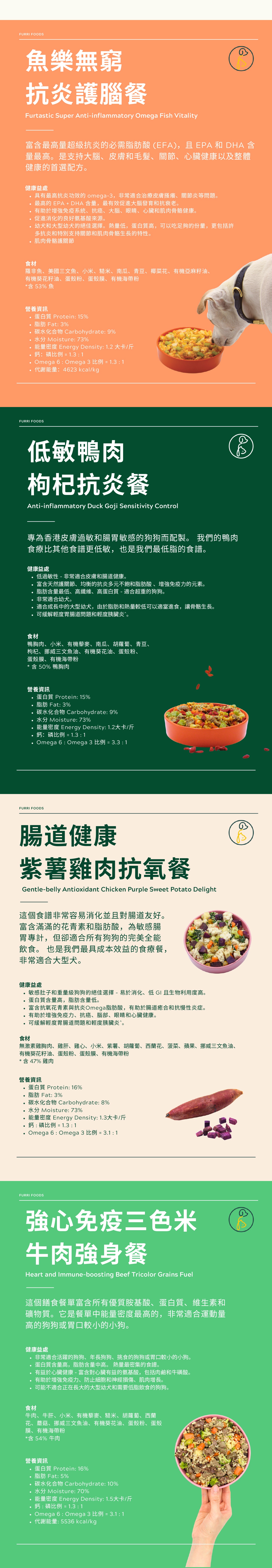 Furri food 魚樂無窮抗炎護腦餐